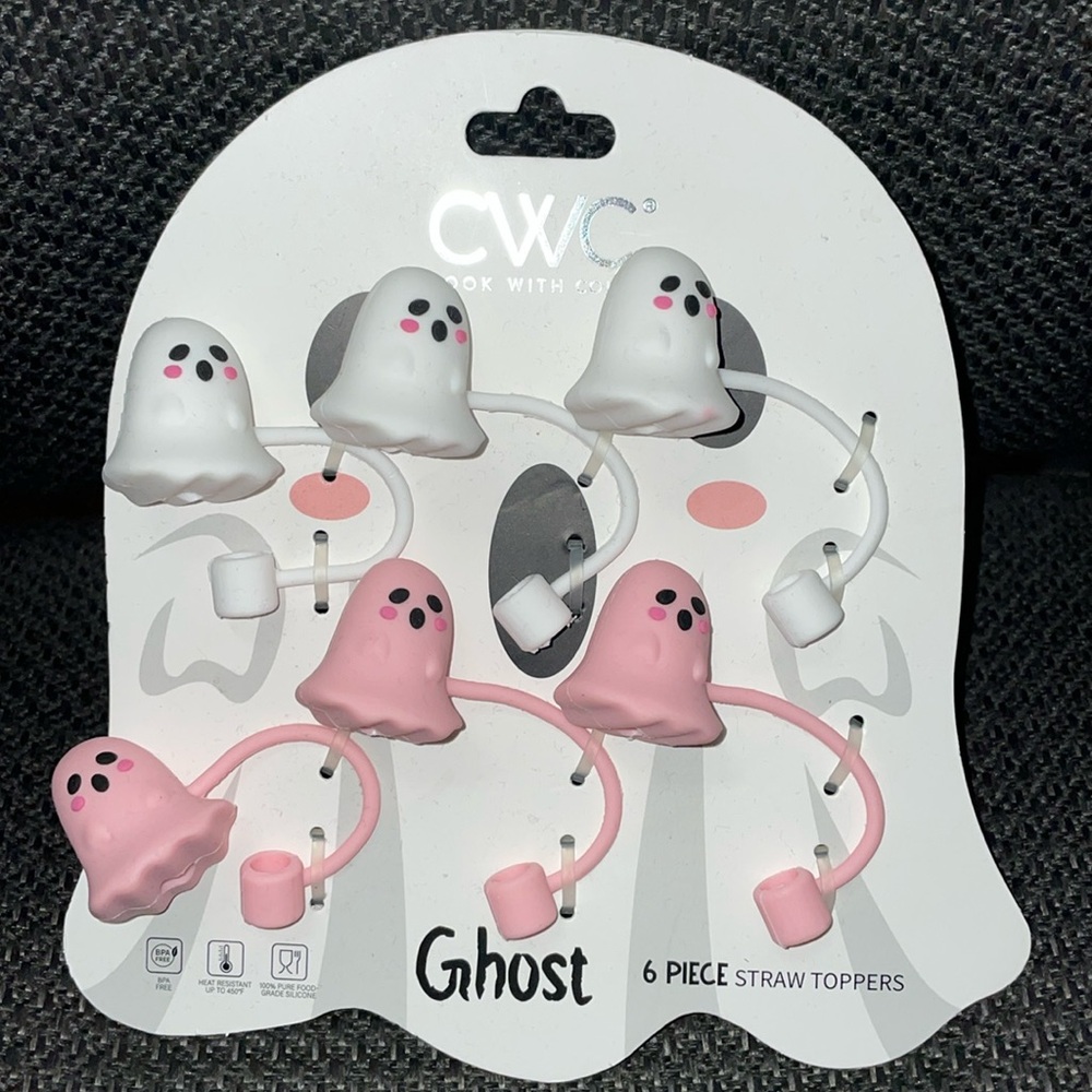 CWC Cook With Color Straw Toppers
